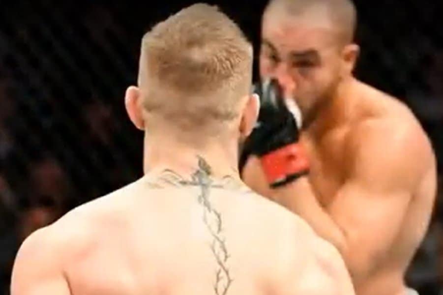 Crucifix Back Tattoo