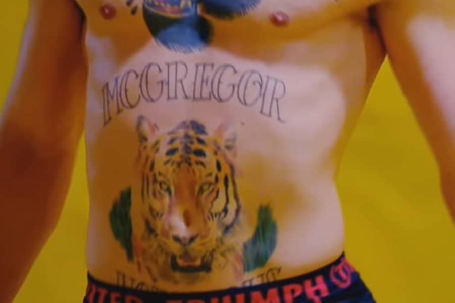 Tiger Stomach Tattoo