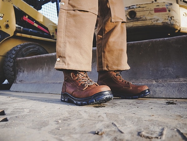 Construction Mens Leather Carhartt American Made 8 Inch Composite Toe Work Boots Review