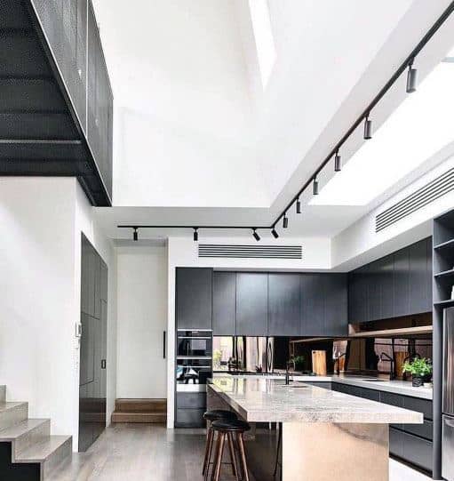 Contemporary Kitchen Track Lighting Ideas
