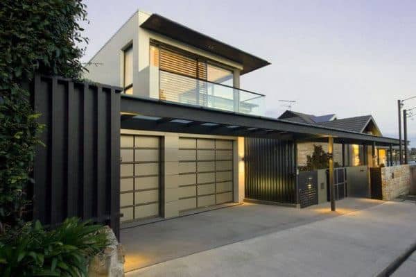 Contemporary Outdoor Garage Lighting Ideas