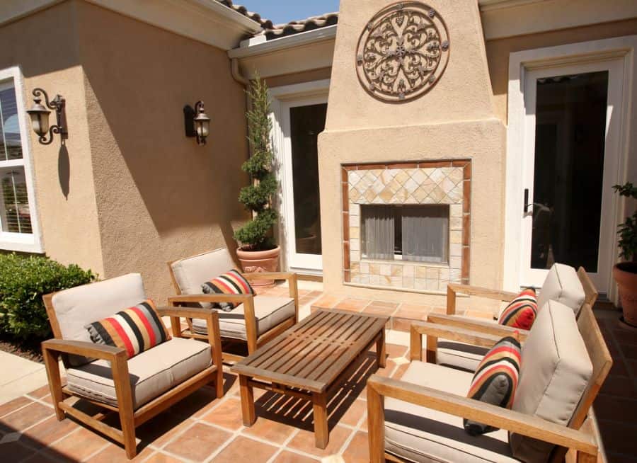 contemporary small patio ideas