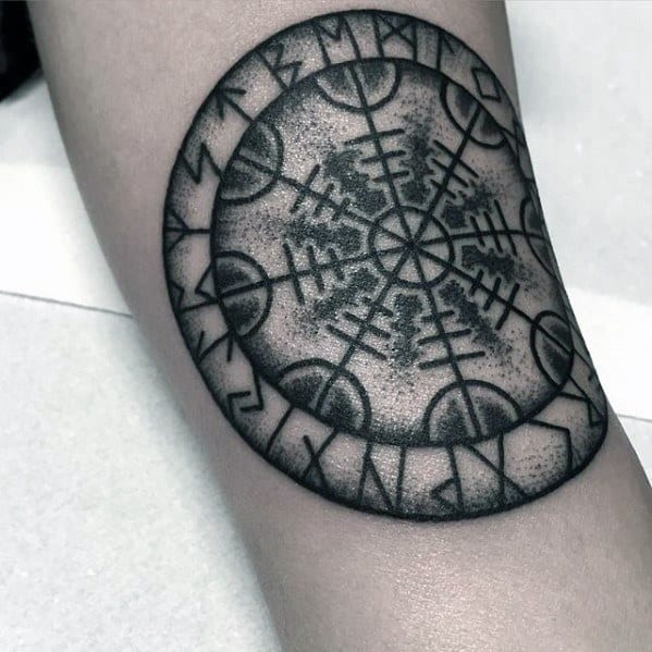 Cool Arm Helm Of Awe Tattoo Design Ideas For Male
