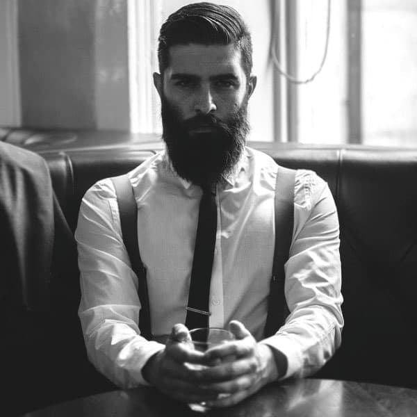 Cool Bearded Mens Stylish Haircuts