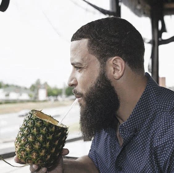 Cool Black Men Beard Full Style Ideas