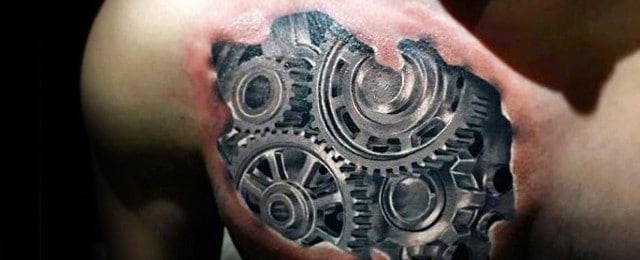 Cool Chest Tattoos For Men