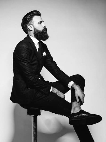 Cool Classy Hairstyles For Men With Beards