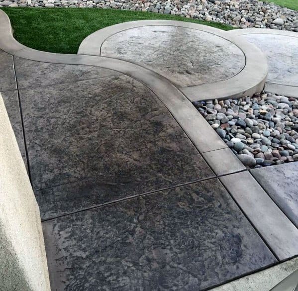 stamped concrete pavers 