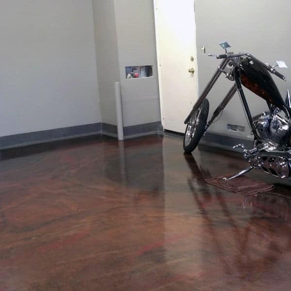 Cool Dark Epoxy Garage Flooring Ideas