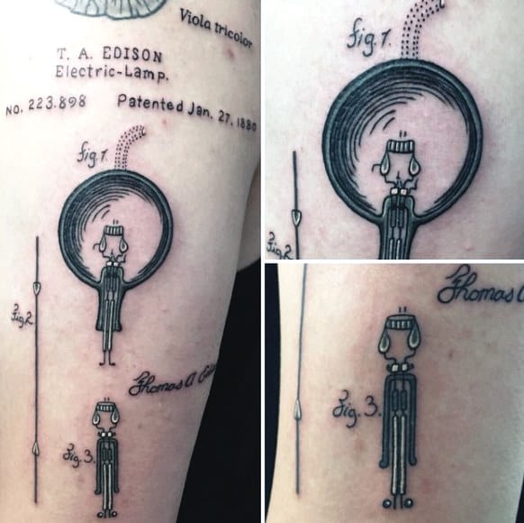 Cool Diagram Electrical Science Tattoo For Guys