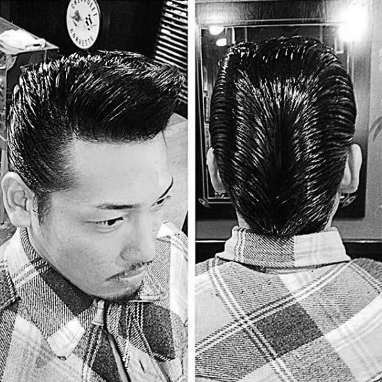 Cool Ducks Arse Hair Style For Guys