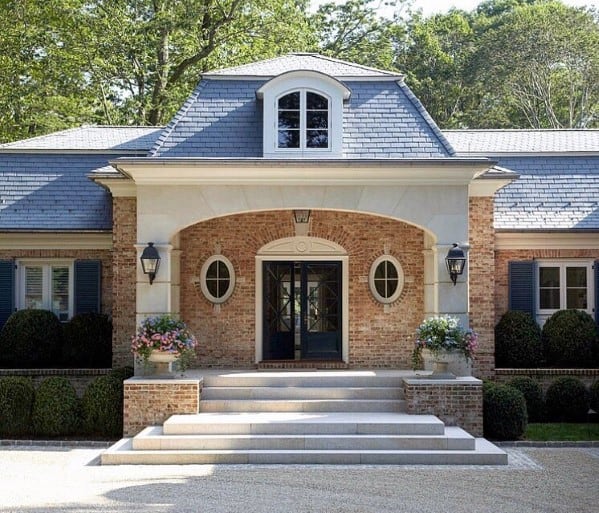 Cool Gravel Driveway Traditional Home Exterior