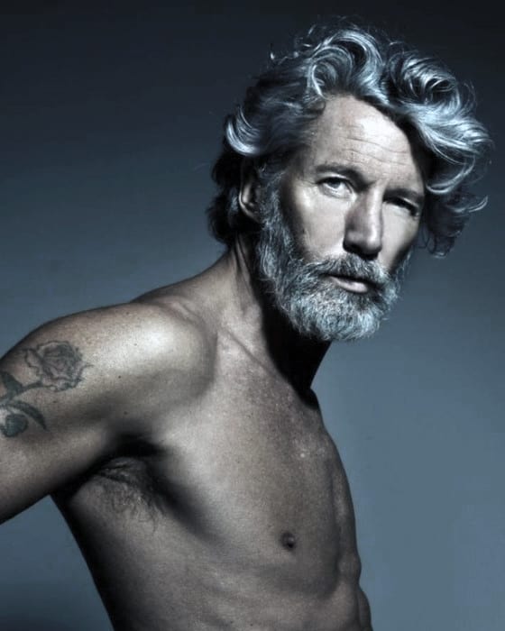 Cool Grey Beard Styles For Men