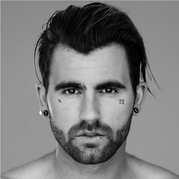 Cool Hairstyles For Men Medium Hair Combed Back