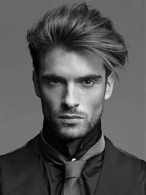 Cool Hairstyles For Men With Straight Hair Medium Length