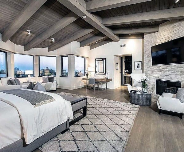 large luxury master bedroom with ensuite 