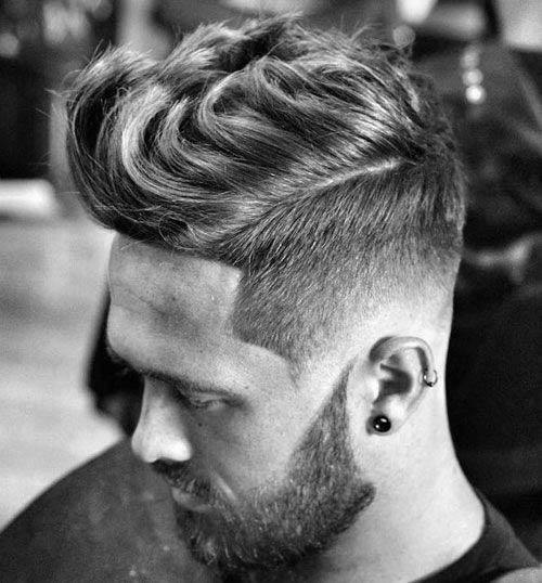 Cool Mens Low Fade Wavy Haircuts