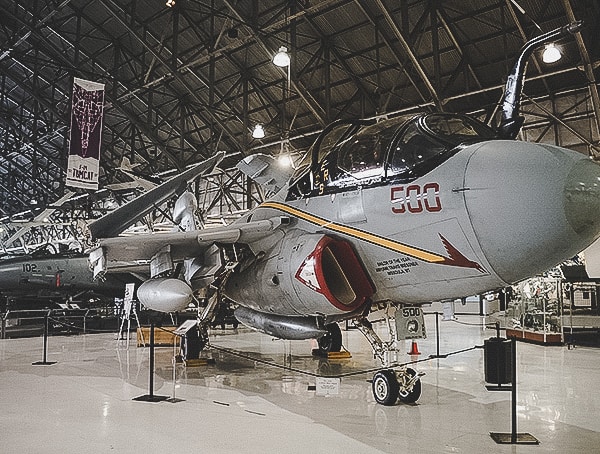 Cool Military Fighter Jet With Folding Side Wings