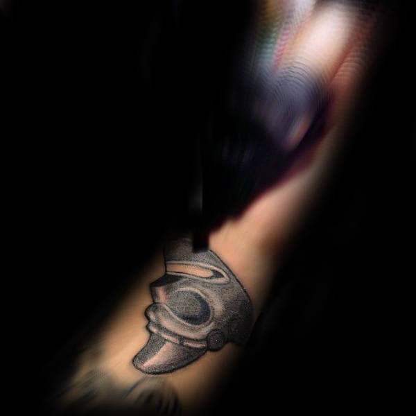 Cool Small Simple Shaman Taino Mens Arm Tattoos