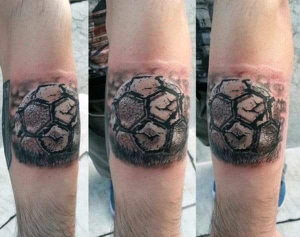 Cool Soccer Armband Tattoos For Guys