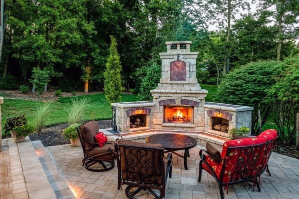 garden fireplace 