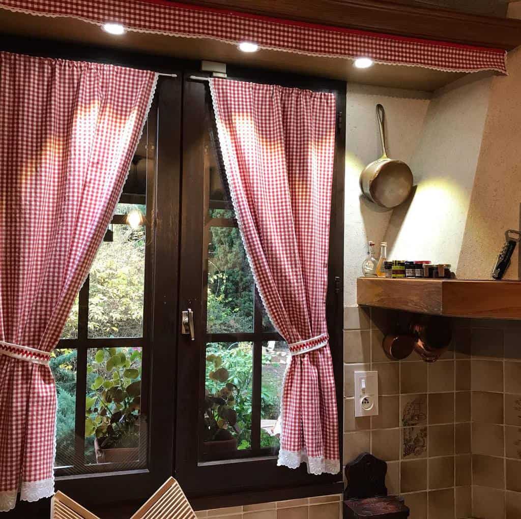 cottage kitchen curtain ideas monique.vintage
