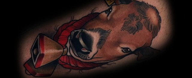 Cow Tattoo Designs For Men