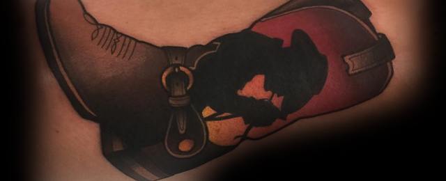Cowboy Boot Tattoo Ideas For Men