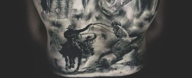 Cowboy Tattoos For Men
