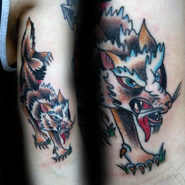 Coyote Tattoos Guys