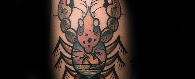 Crawfish Tattoo Designs For Men