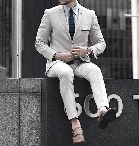 Cream White Suit Guys Fashion Ideas Trendy Outfits Styles
