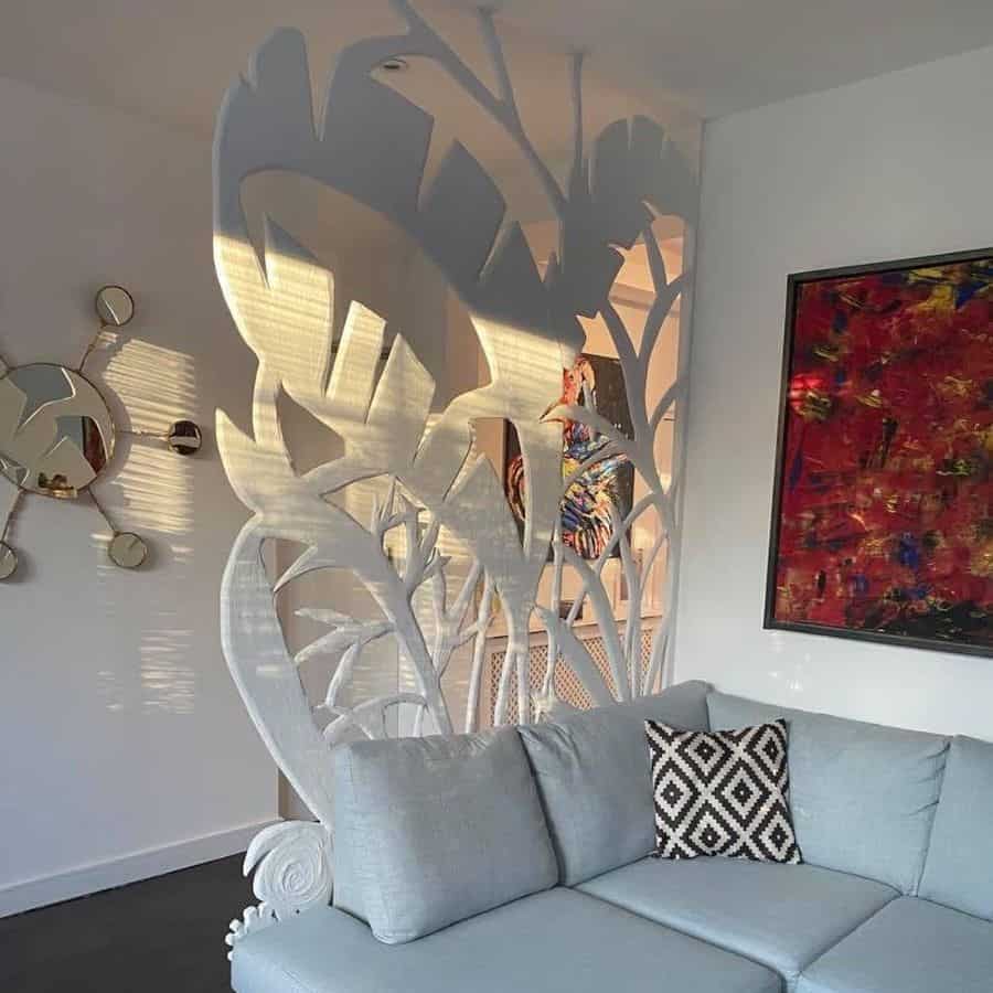 creative living room divider