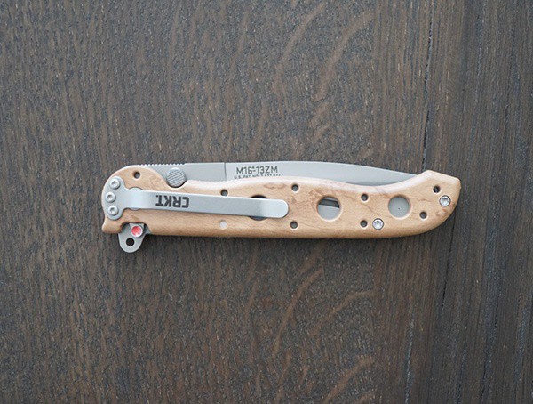 Crkt M16 13zm Knife Desert Spear Point With Triple Point Serrations