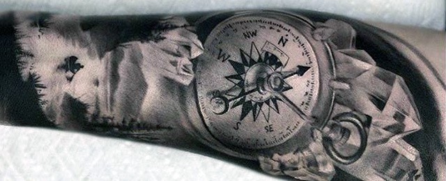 Crystal Tattoo Designs For Men