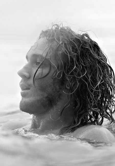 Curly Long Length Surfer Hair For Guys