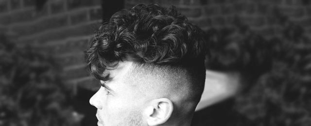 Curly Undercut Haircut For Men