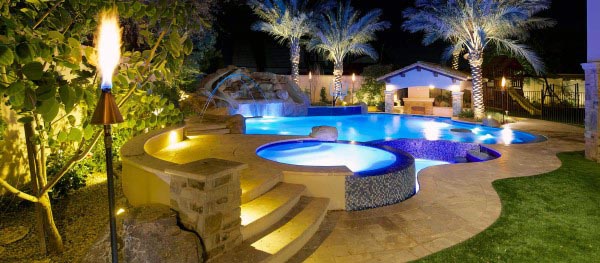 Custom Swimming Pool Design Inspiration In Backyard