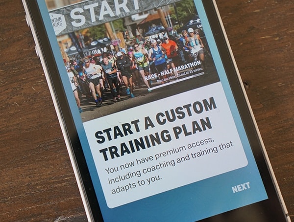 Custom Training Plans Map My Run Under Armour App For Hovr Sonic