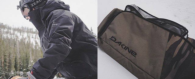Dakine Fall Line Ski Roller Bag Sawtooth Jacket Stoker Bib Review