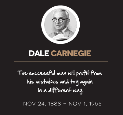 Dale Carnegie quote