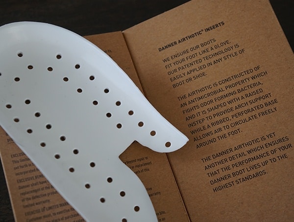 Danner Airthotic Inserts Explained