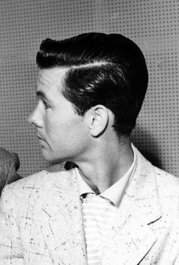 Dapper 1950s Mens Hairstyles Parted At The Side