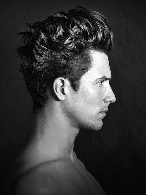 Dapper Medium Haircuts For Men With Thick Hair