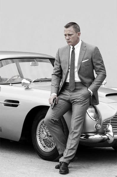 Dapper Mens Charcoal Grey Suit Black Shoes Styles