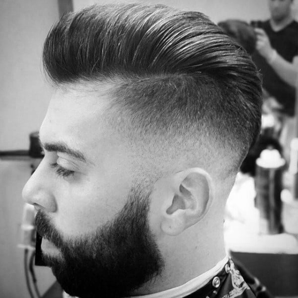 Dapper Mens Hair Mid Skin Fade