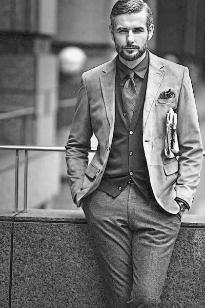 Dapper Mens Style Classy Haircut