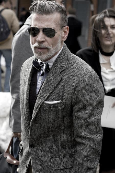 Dapper Slick Mens Beard With Professional Style