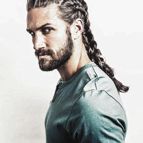 Dapper Slick Mens Beard With Short Style