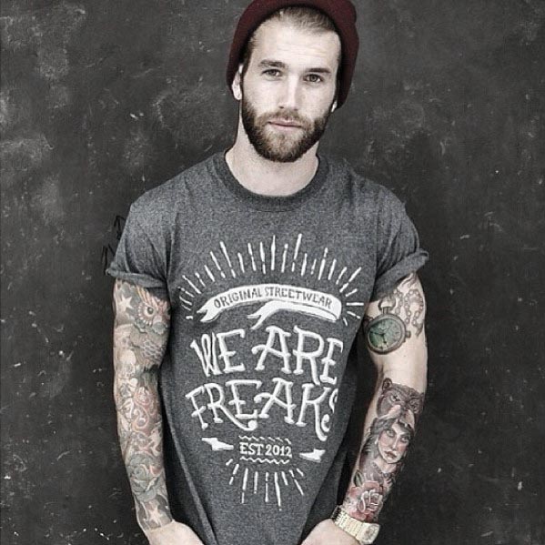 Dappper Mens Short Beards Styles